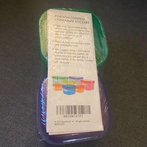 Portion control containers